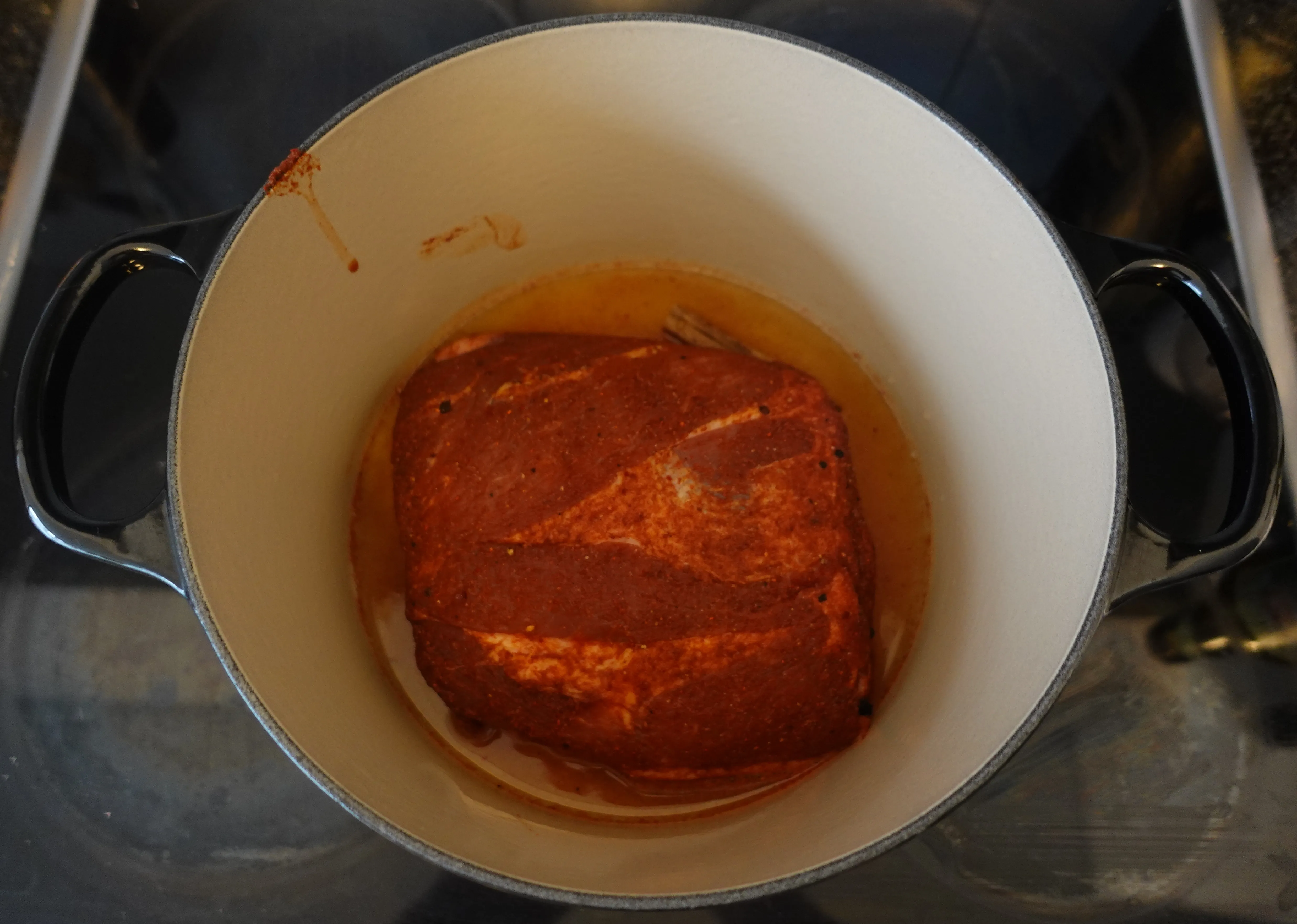 Pulled pork avant cuisson Pulled pork avant cuisson